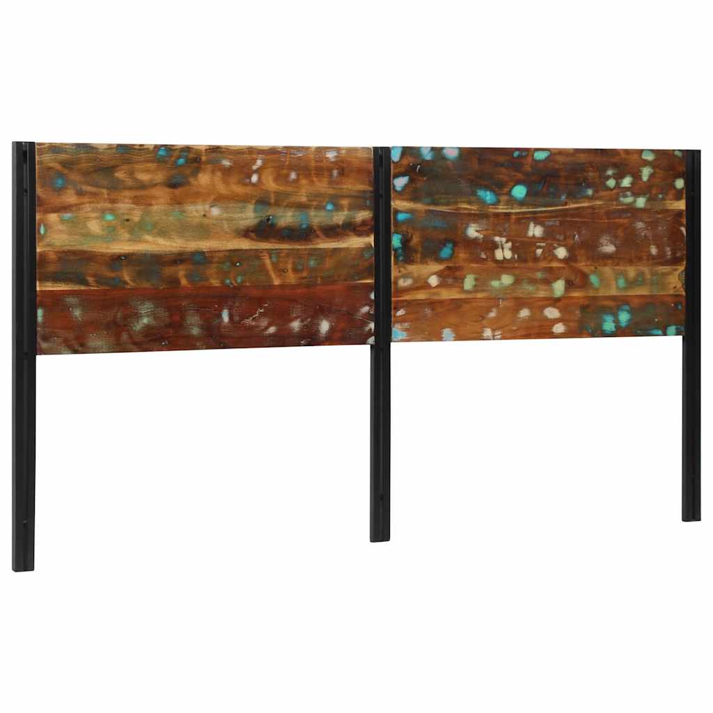 Tête de lit 200 cm bois massif récupéré et fer - XIOS