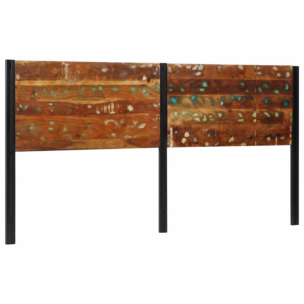 Tête de lit 200 cm bois massif récupéré et fer - XIOS