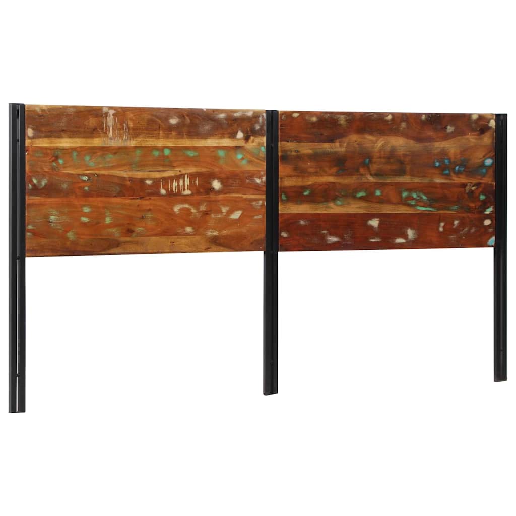 Tête de lit 200 cm bois massif récupéré et fer - XIOS