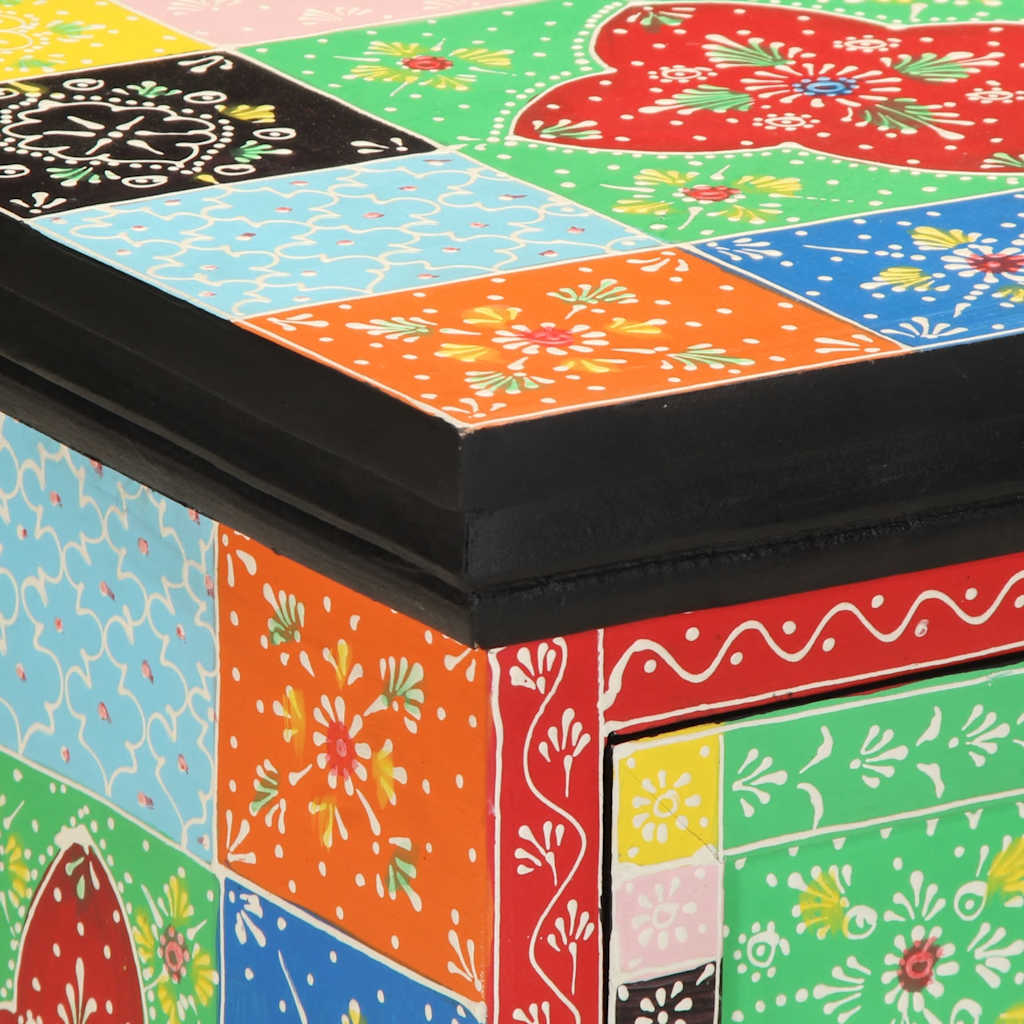 Table de chevet multicolore 2 pcs 40x35x45 cm - XIOS