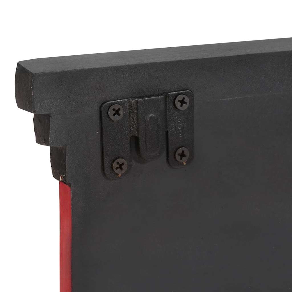 Porte-manteau Noir 80 x 25 x 2 cm Bois d'ingénierie - XIOS