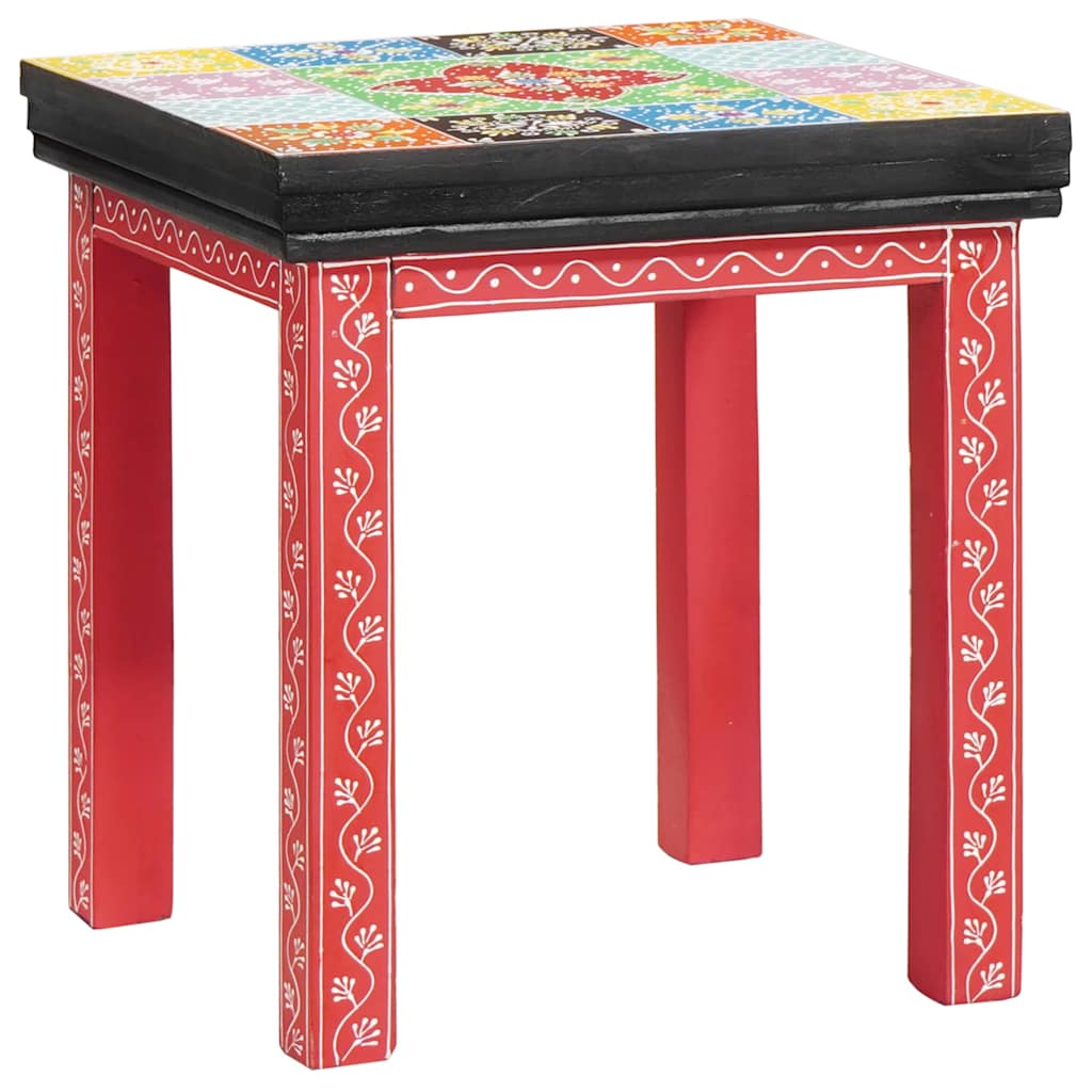 Table Gigogne Marron 38 x 38 x 41,5 cm Bois de manguier massif - XIOS
