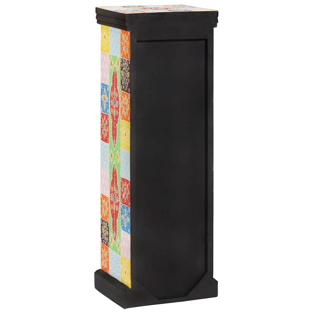 Commode Multicolore 30 x 30 x 90 cm Bois de manguier massif - XIOS