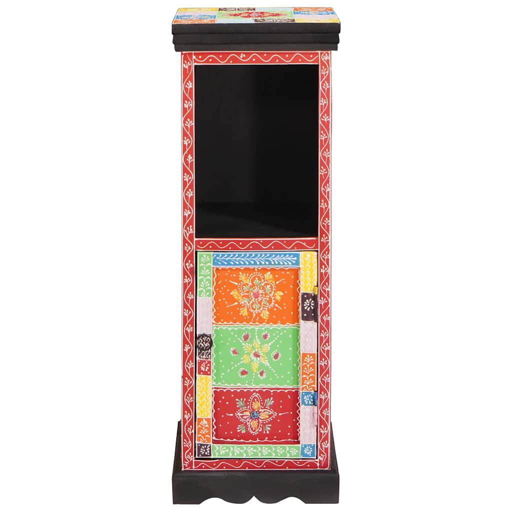Commode Multicolore 30 x 30 x 90 cm Bois de manguier massif - XIOS