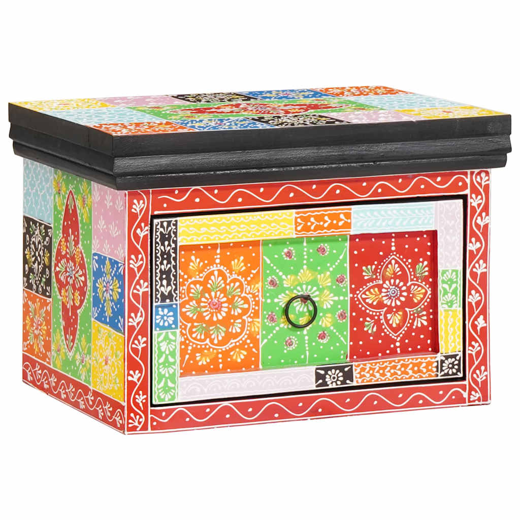 Cabinet de chevet avec tiroir 2 pcs Multicolore 40 x 30 x 28 cm - XIOS