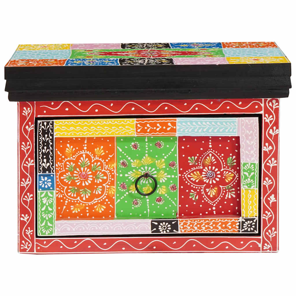 Cabinet de chevet avec tiroir 2 pcs Multicolore 40 x 30 x 28 cm - XIOS