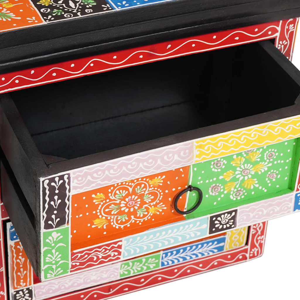 Cabinet de chevet avec tiroir Multicolore 40 x 30 x 40 cm - XIOS