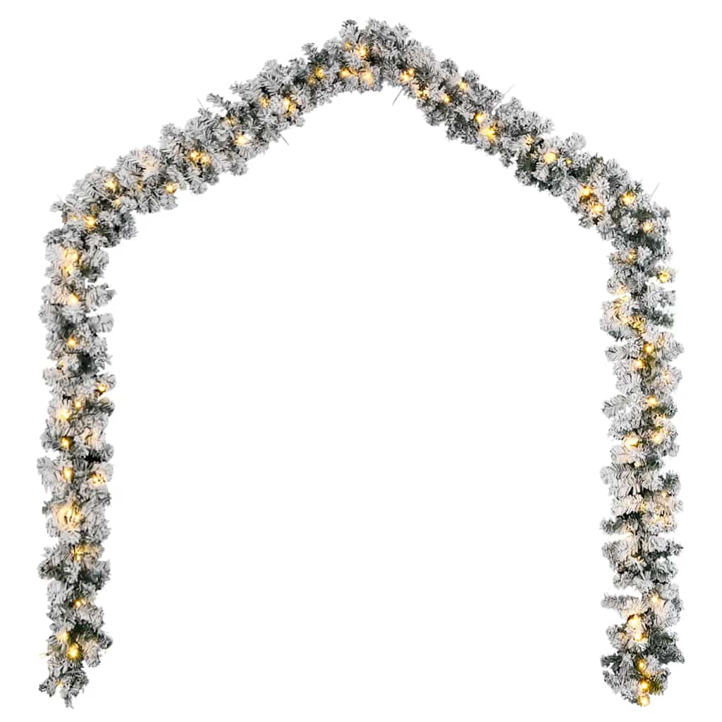 Guirlande de Noël avec lumières LED vert 10 m PVC - XIOS