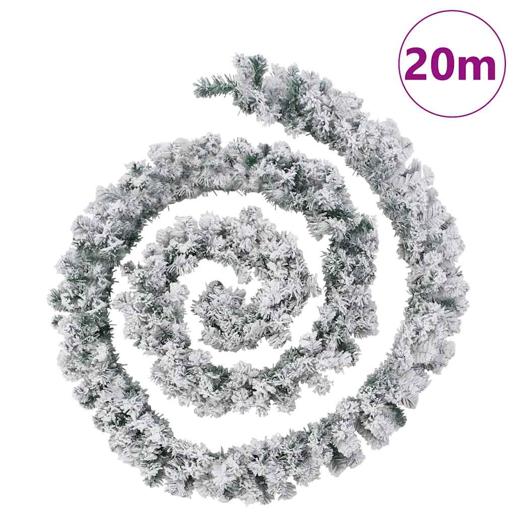 Guirlande de Noël avec lumières LED vert 20 m PVC - XIOS