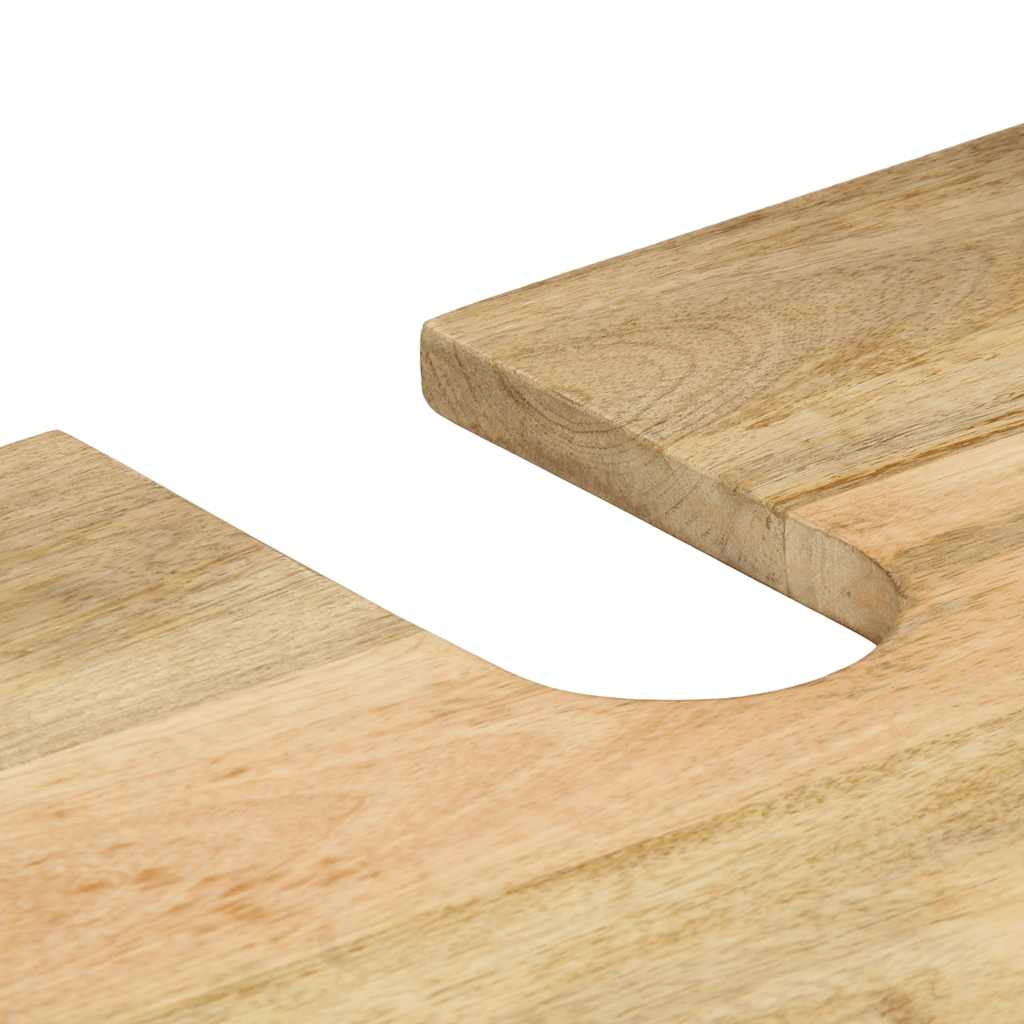 Ensemble de meubles de salle de bain 5 pcs bois manguier massif