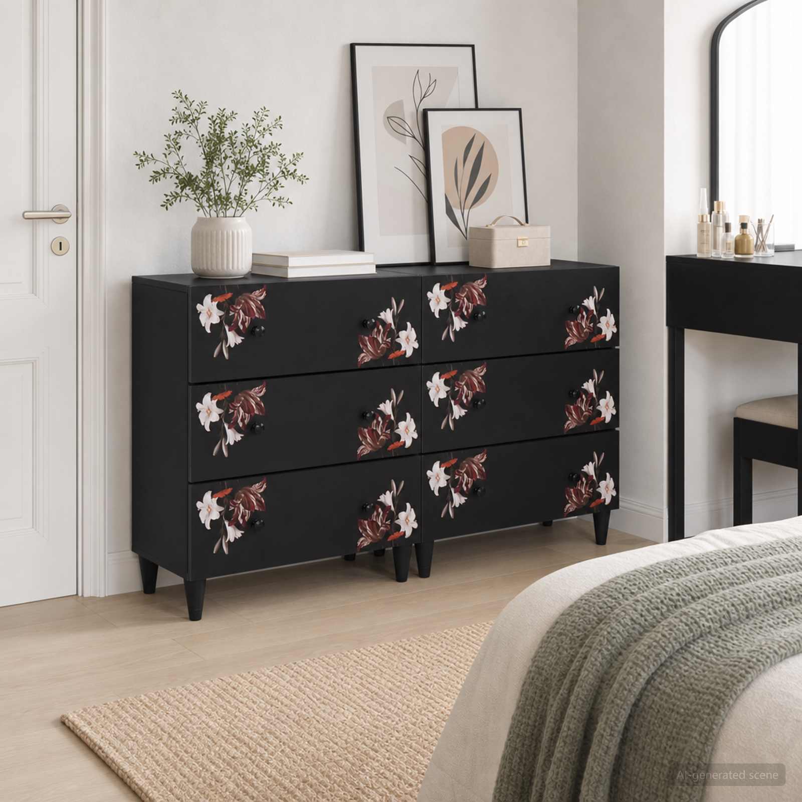 Armoires de rangement 2 pc 120 x 33 x 75 cm Multicolore