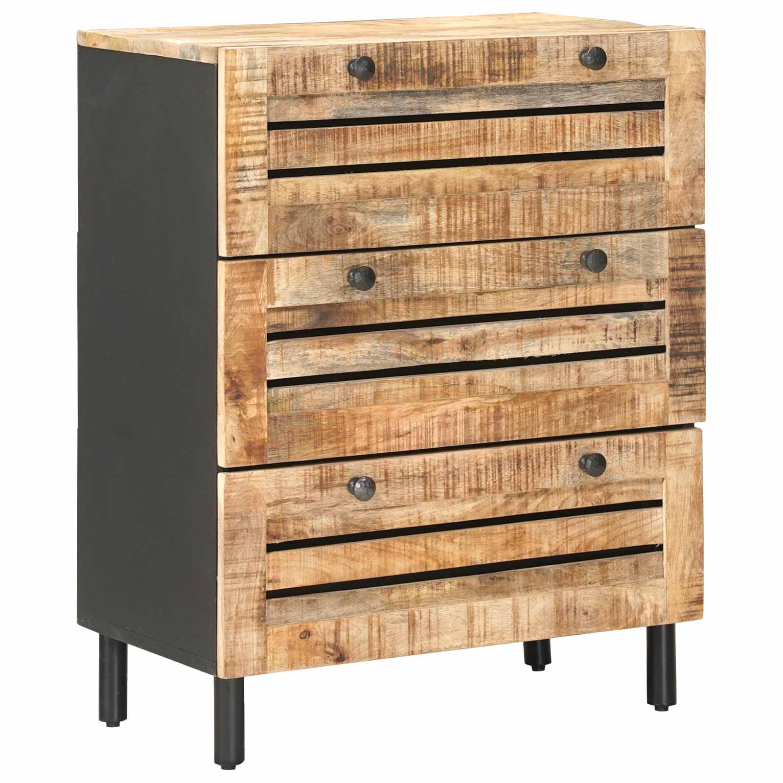 Armoires de rangement 2 pc 120 x 33 x 75 cm Multicolore
