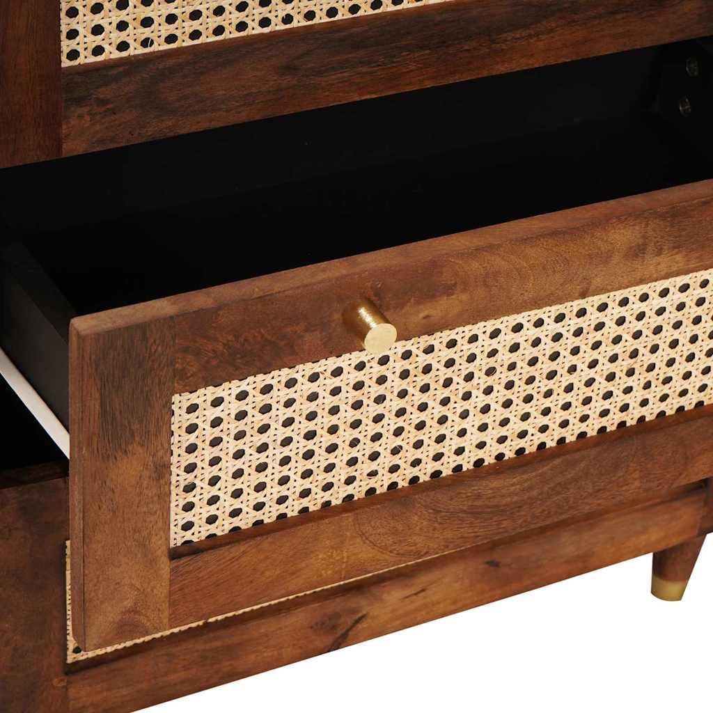 Ensemble de Meubles de Rangement 3 pcs Marron 180 x 33 x 75 cm