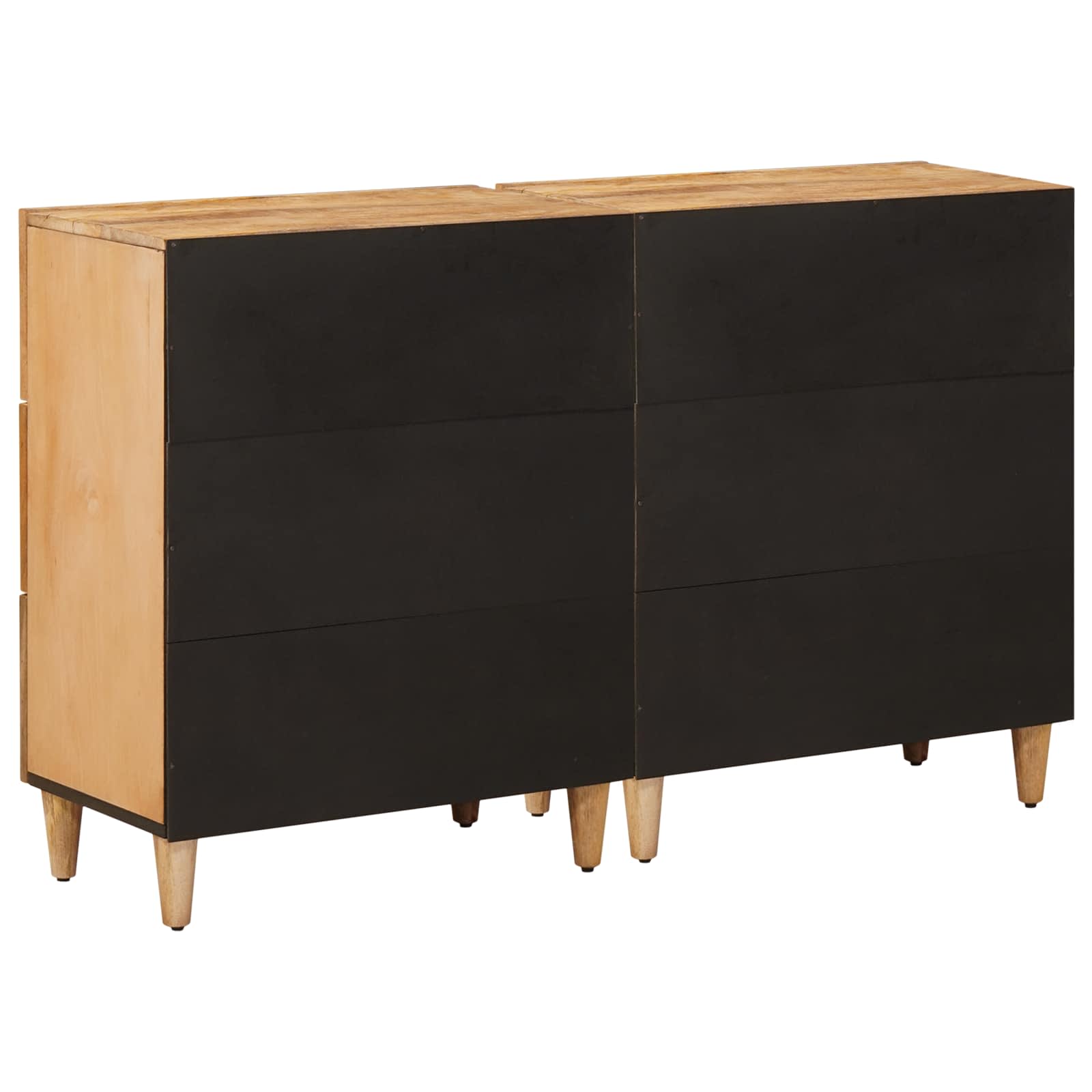 Armoires de rangement 2 pcs Marron 60 x 33,5 x 75 cm - XIOS