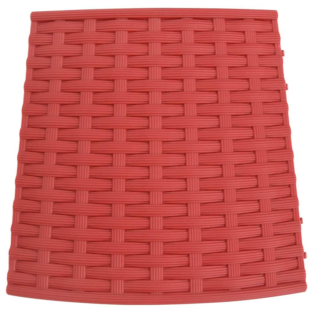 Jupe de sapin de Noël rouge Ø56x23 cm plastique - XIOS