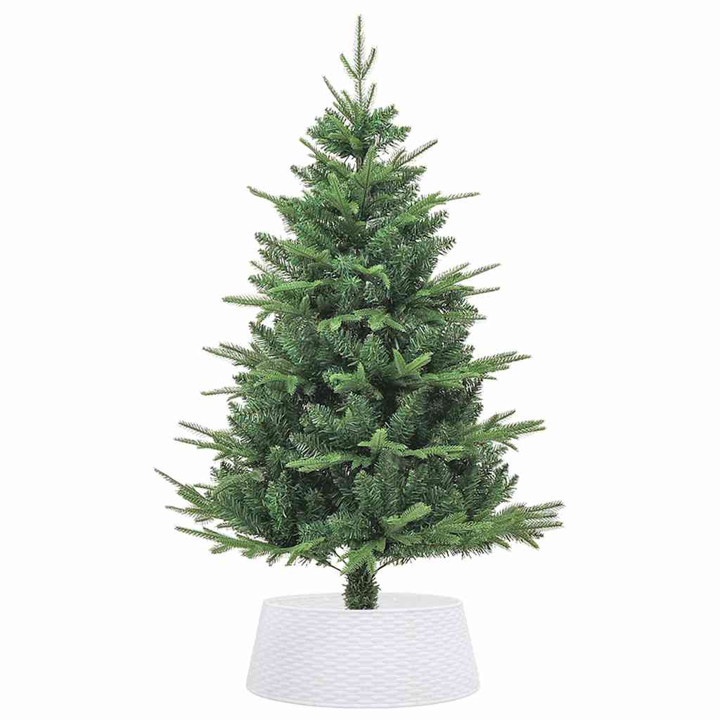 Jupe de sapin de Noël blanc Ø65x23 cm plastique - XIOS