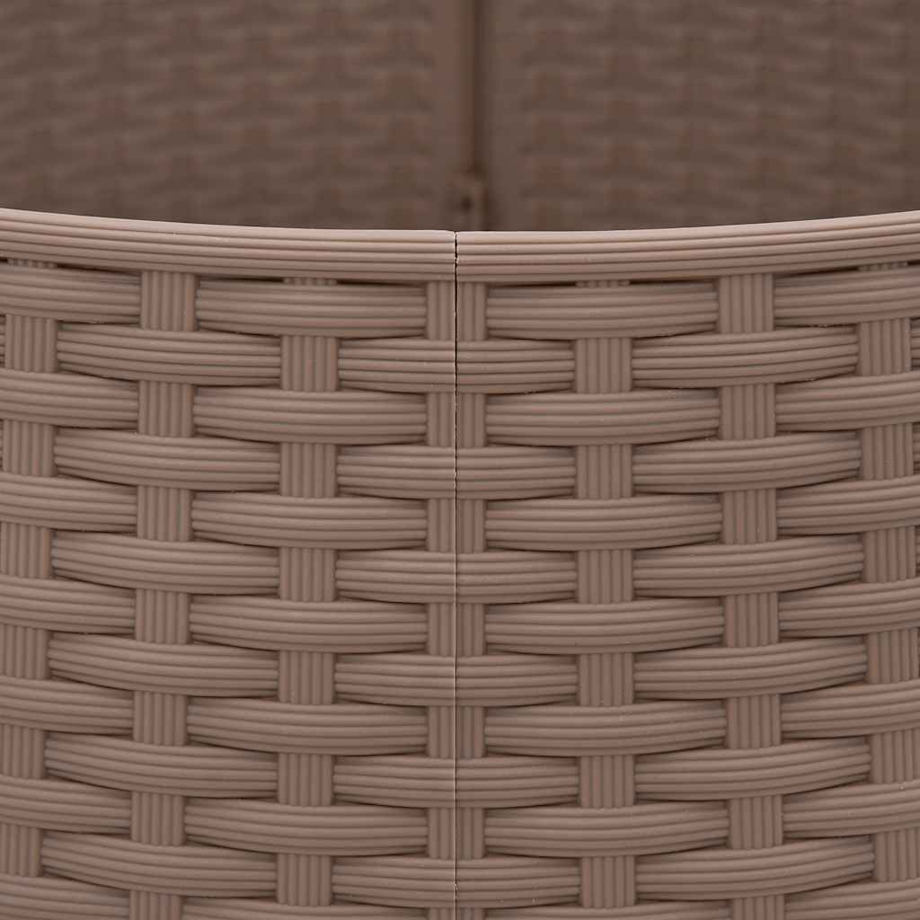 Jupe de sapin de Noël marron Ø65x23 cm plastique