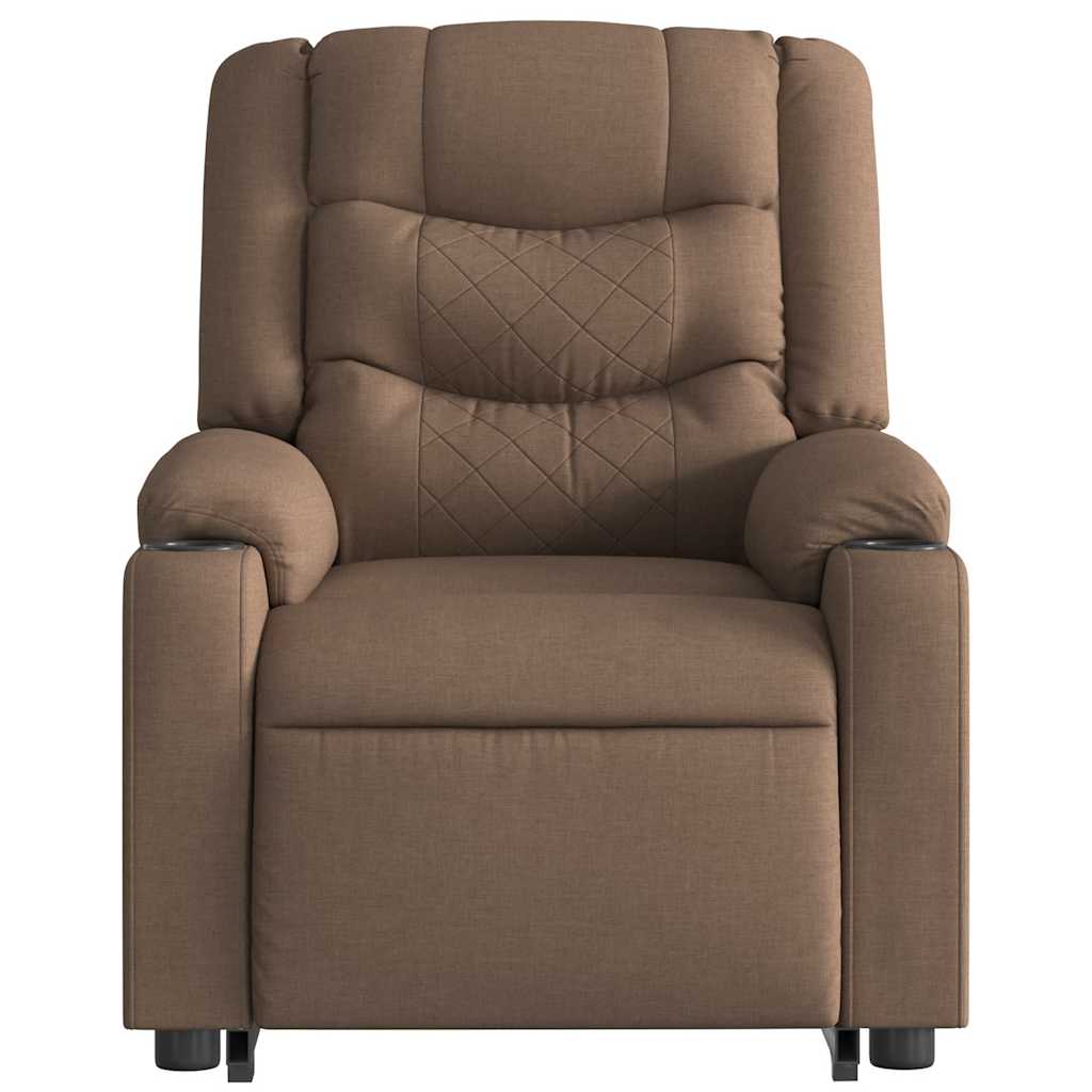 Fauteuil inclinable Marron Tissu - XIOS