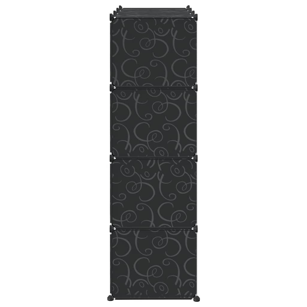 Cubes de rangement 12 pcs avec tiges de suspension PP - XIOS