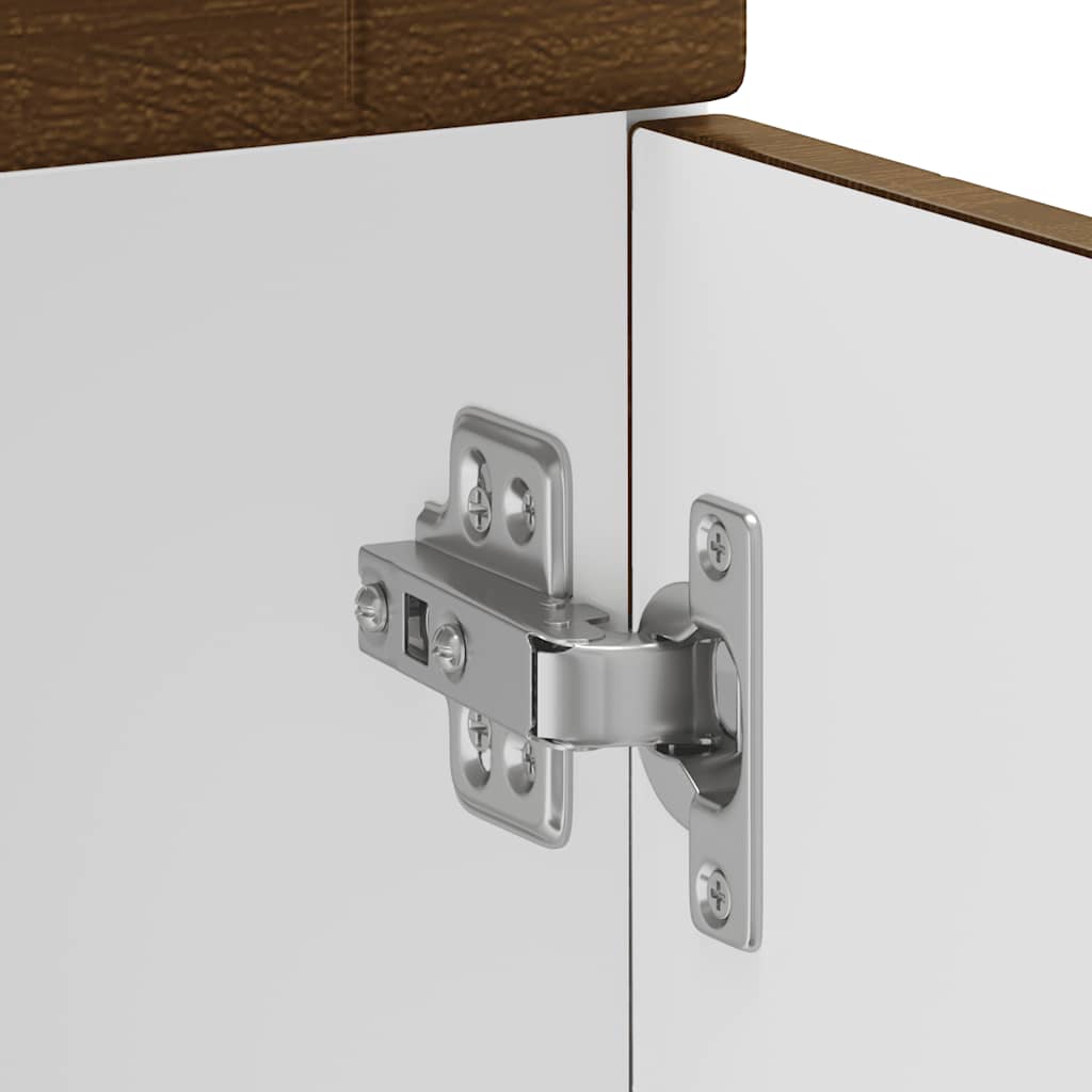Armoire de cuisine Kalmar chêne marron bois d'ingénierie - XIOS