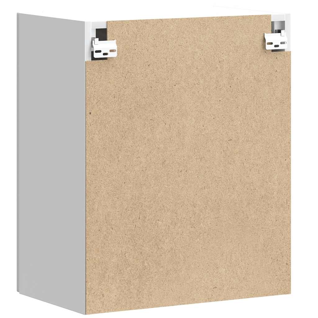 Armoires murales de cuisine 2pcs Kalmar blanc bois d'ingénierie - XIOS