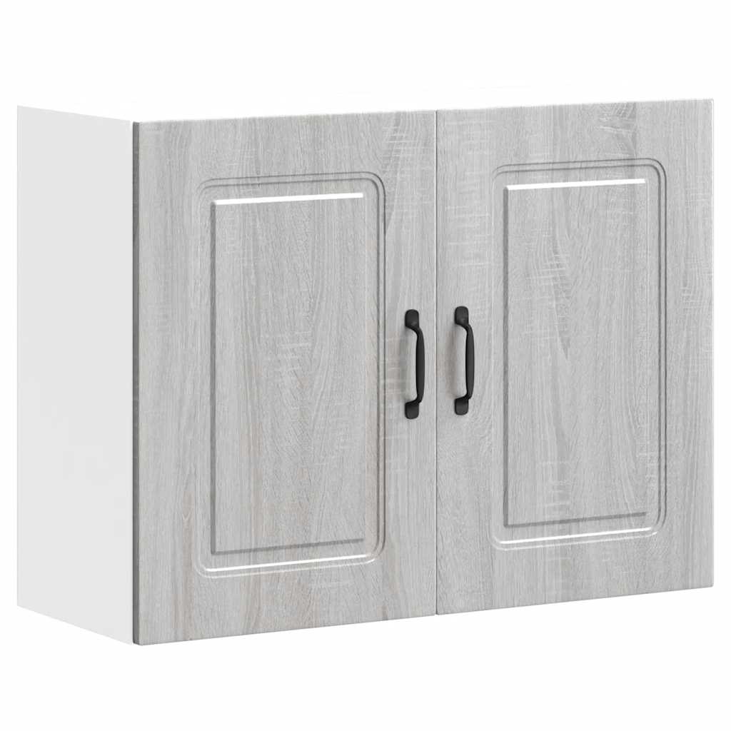 Armoire murale de cuisine Kalmar sonoma gris bois d'ingénierie Meubles de cuisine vidaXL