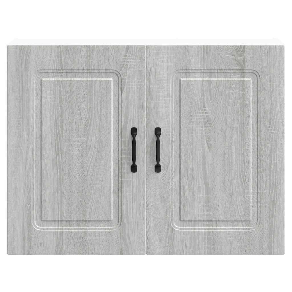 Armoire murale de cuisine Kalmar sonoma gris bois d'ingénierie Meubles de cuisine vidaXL