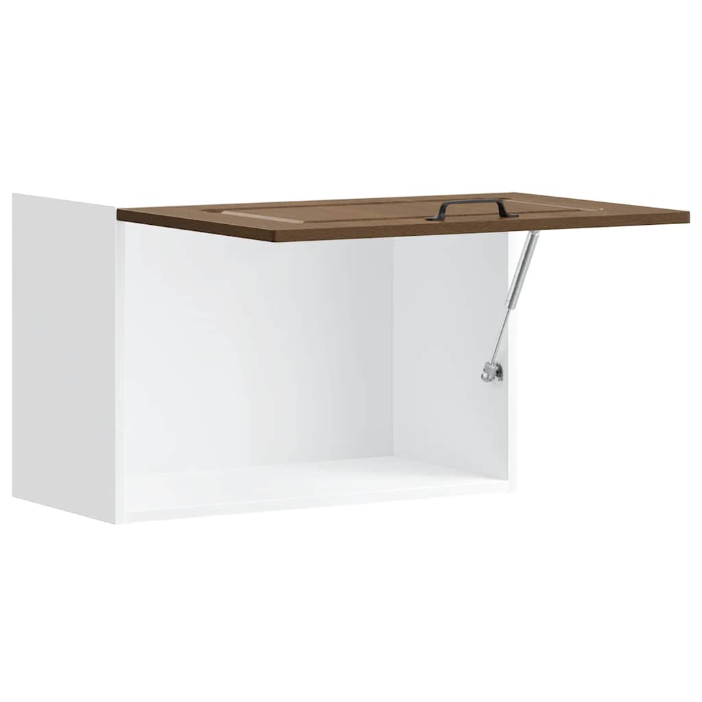 Armoire murale de cuisine Kalmar chêne marron bois d'ingénierie Meubles de cuisine vidaXL