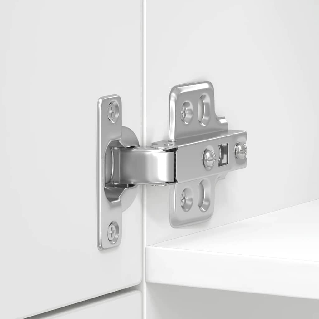 Armoire de cuisine Kalmar blanc brillant bois d'ingénierie - XIOS