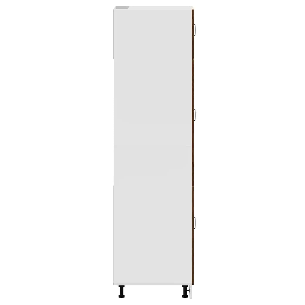 Armoire de cuisine Kalmar chêne marron bois d'ingénierie - XIOS