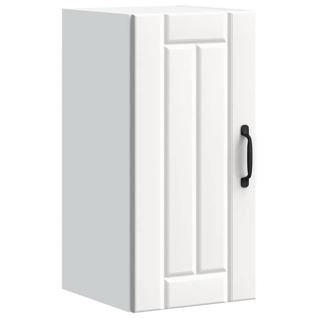 Armoire murale de cuisine Lucca blanc bois d'ingénierie Meubles de cuisine vidaXL