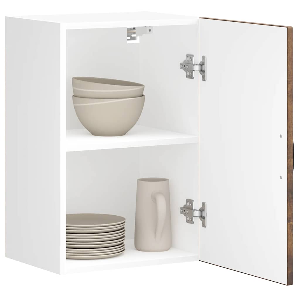 Armoire murale de cuisine Lucca chêne fumé bois ingénierie Meubles de cuisine vidaXL
