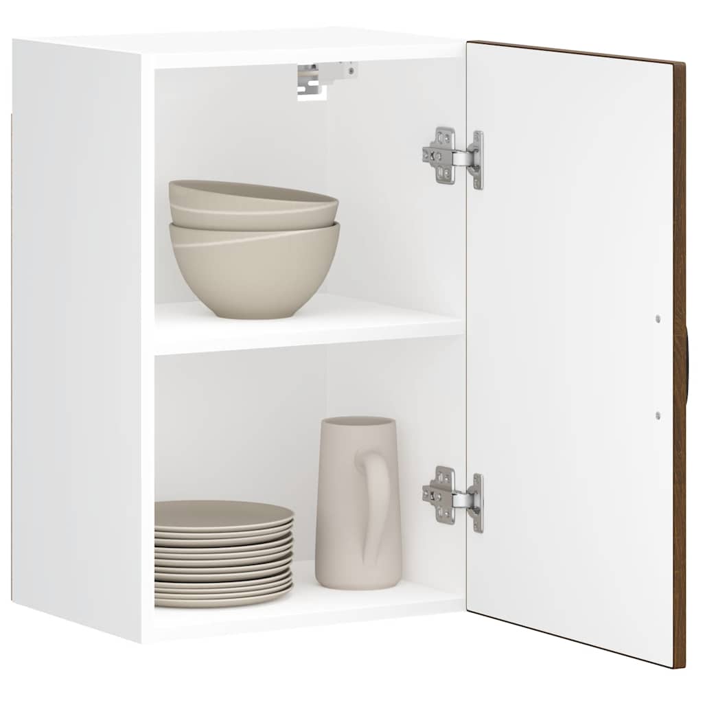 Armoire murale de cuisine Lucca chêne marron bois ingénierie Meubles de cuisine vidaXL