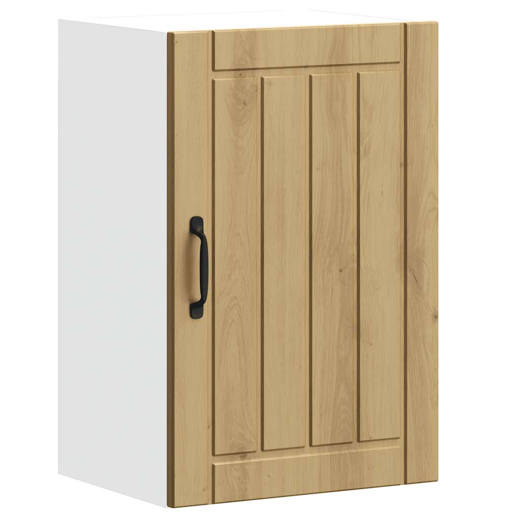 Armoire murale de cuisine Lucca chêne artisanal bois ingénierie Meubles de cuisine vidaXL