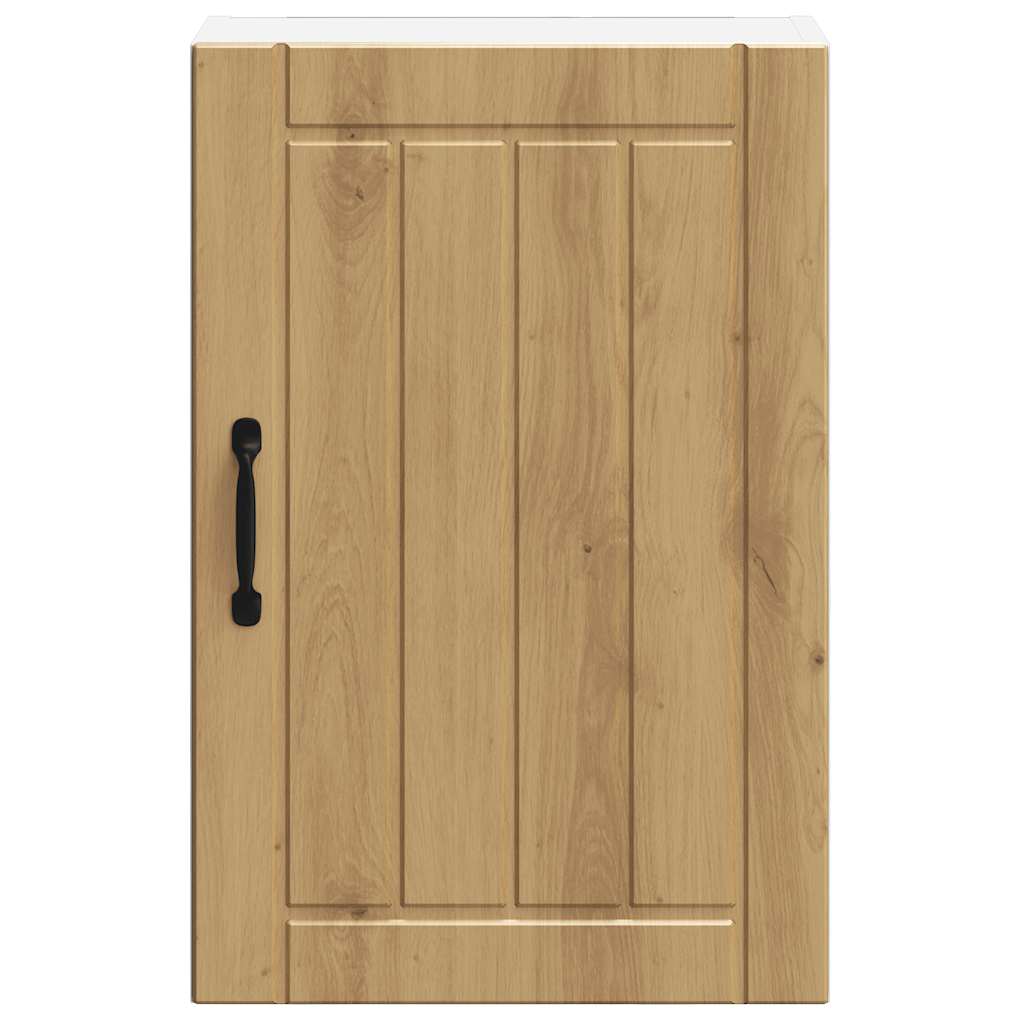 Armoire murale de cuisine Lucca chêne artisanal bois ingénierie Meubles de cuisine vidaXL