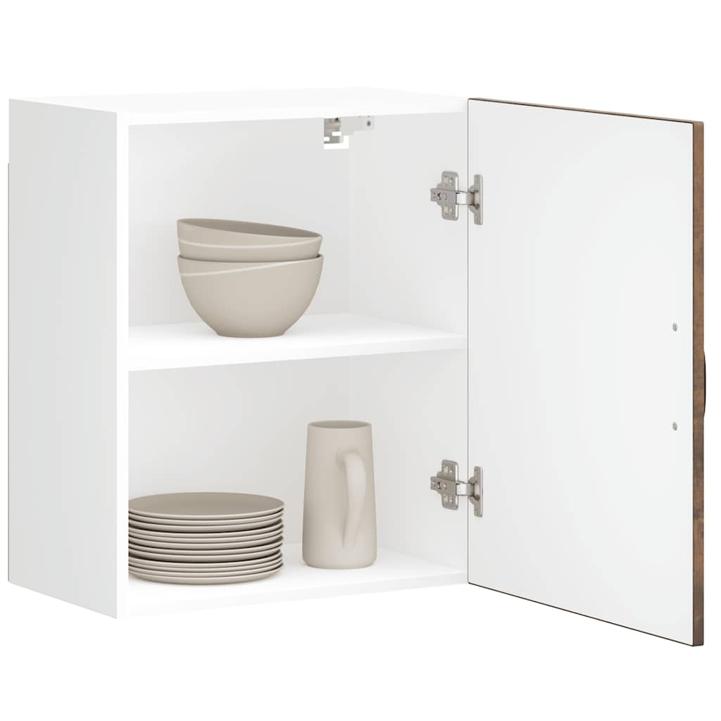 Armoire murale de cuisine Lucca chêne fumé bois ingénierie Meubles de cuisine vidaXL
