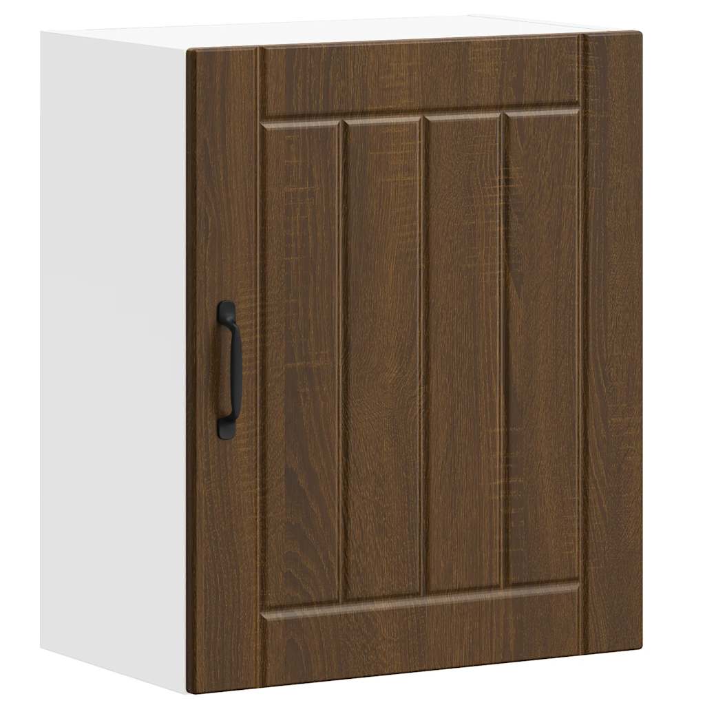 Armoire murale de cuisine Lucca chêne marron bois ingénierie Meubles de cuisine vidaXL