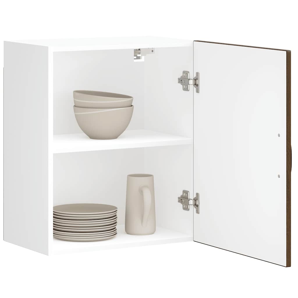 Armoire murale de cuisine Lucca chêne marron bois ingénierie Meubles de cuisine vidaXL