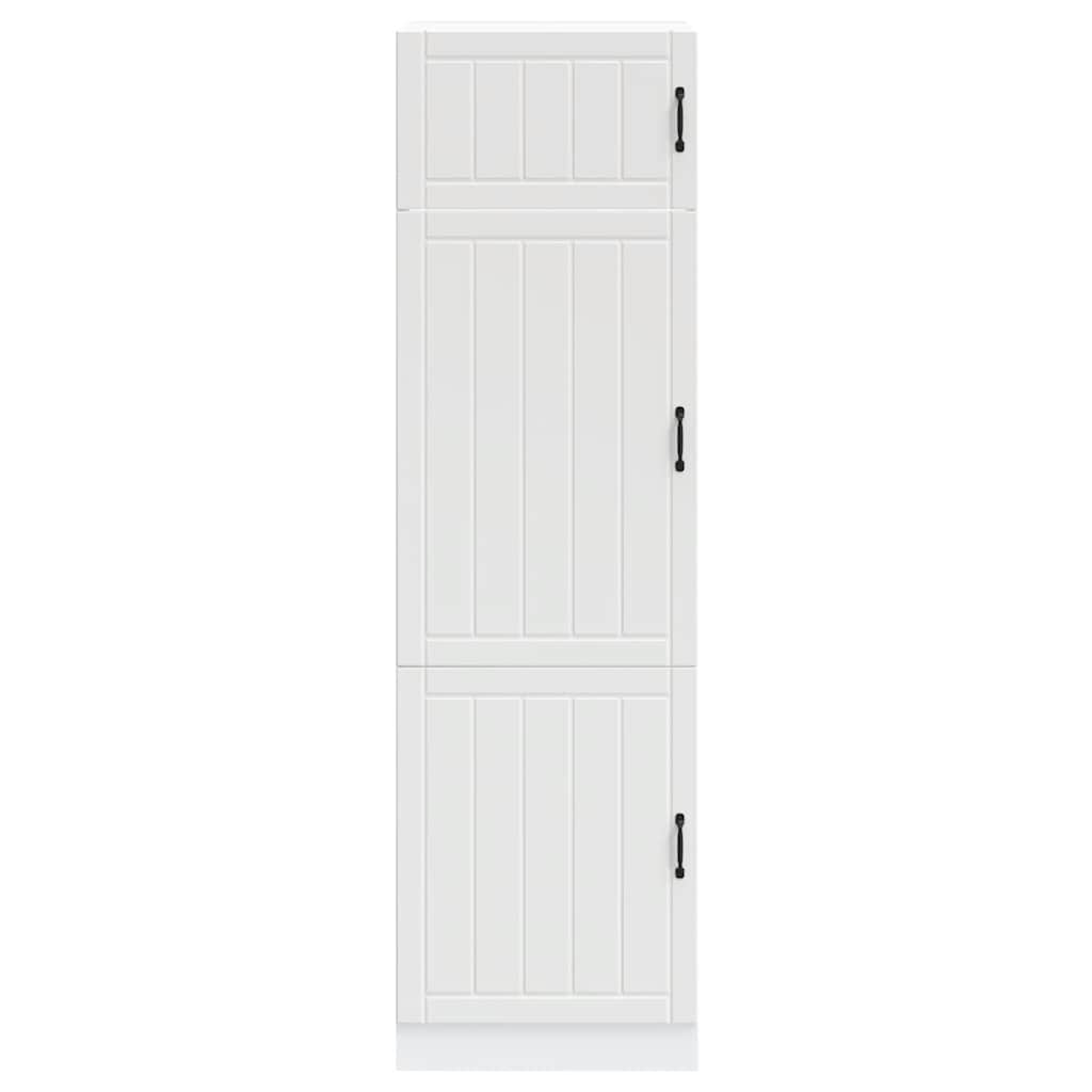 Armoire de cuisine Lucca blanc bois d'ingénierie - XIOS