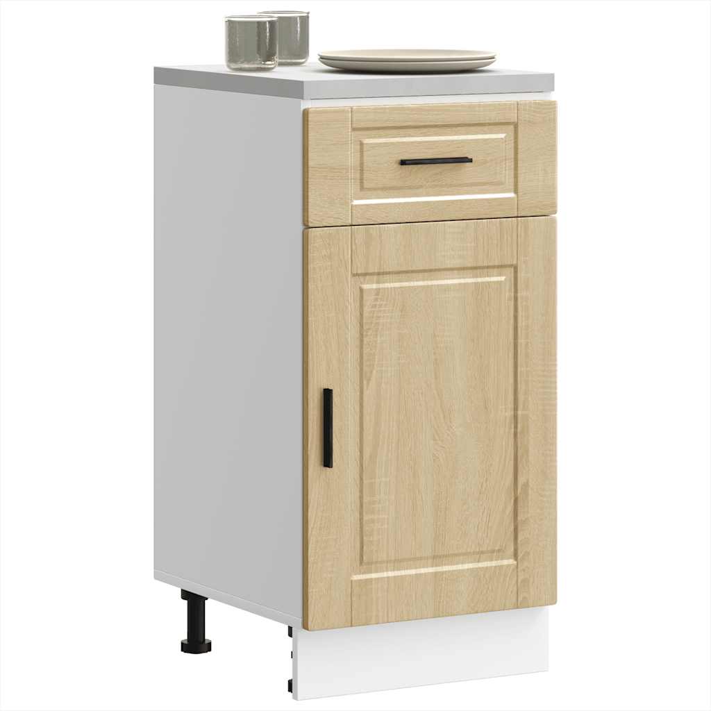 Armoire de cuisine Porto chêne sonoma bois d'ingénierie Meubles de cuisine vidaXL