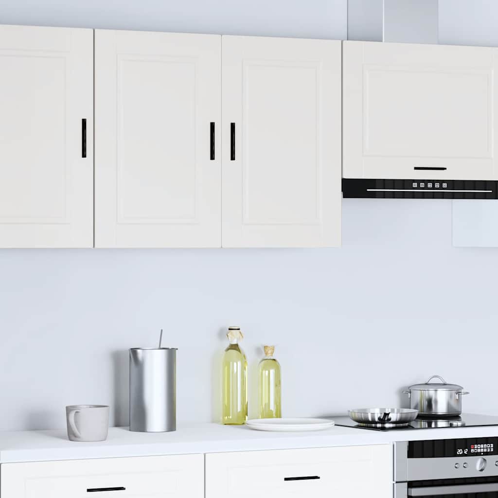 Armoire murale de cuisine Porto blanc bois d'ingénierie - XIOS