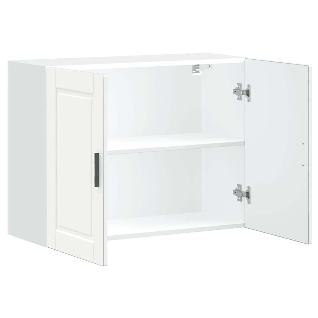 Armoire murale de cuisine Porto blanc bois d'ingénierie - XIOS