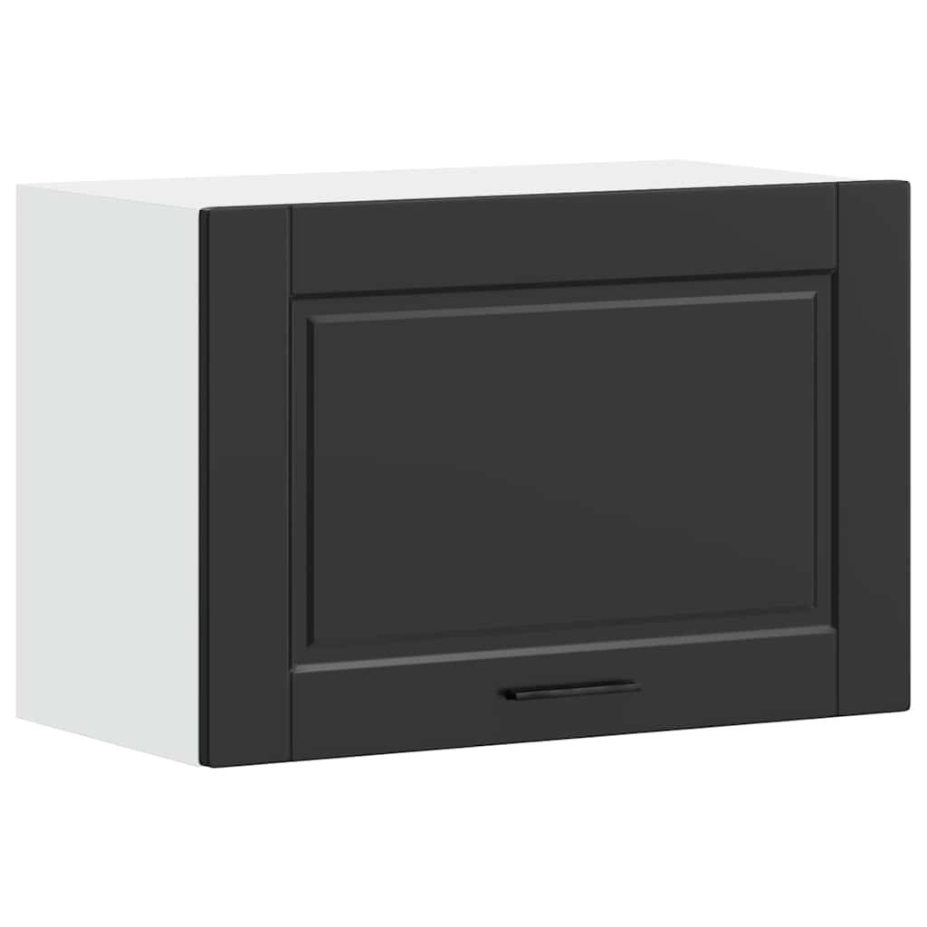 Armoire murale de cuisine Porto noir bois d'ingénierie Meubles de cuisine vidaXL