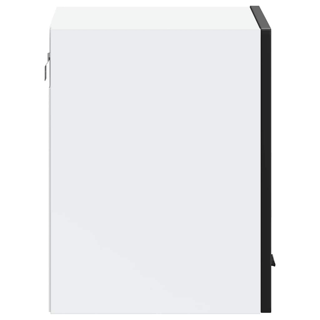 Armoire murale de cuisine Porto noir bois d'ingénierie Meubles de cuisine vidaXL