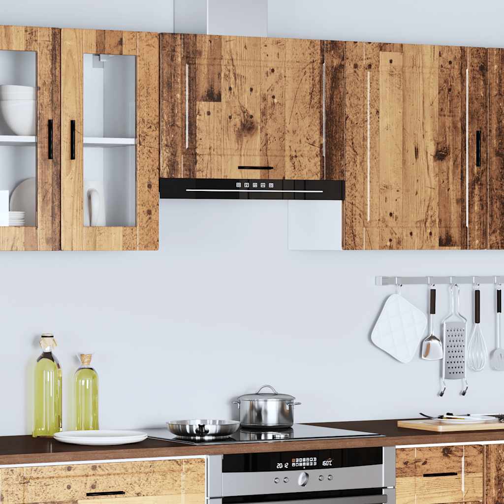 Armoire murale de cuisine Porto vieux bois bois d'ingénierie Meubles de cuisine vidaXL