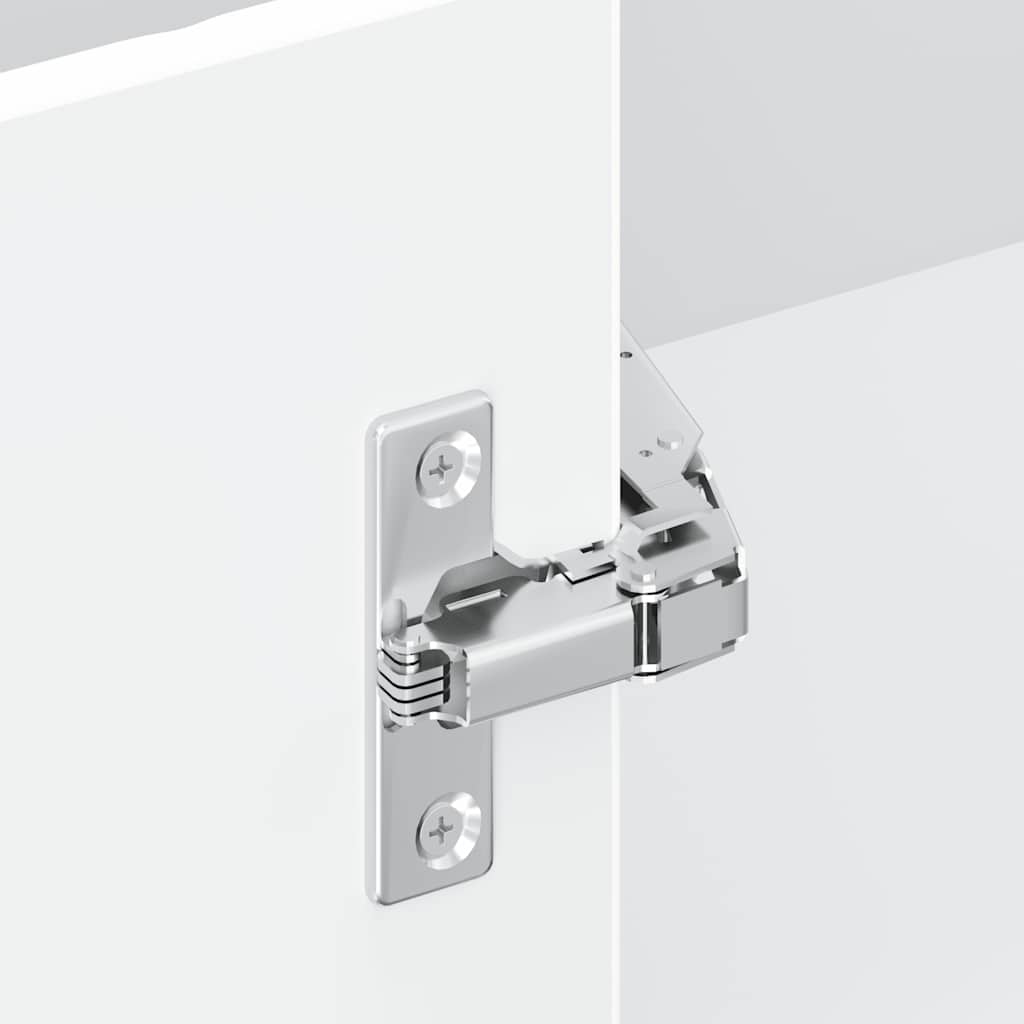 Armoire d'angle murale de cuisine Porto blanc bois d'ingénierie - XIOS