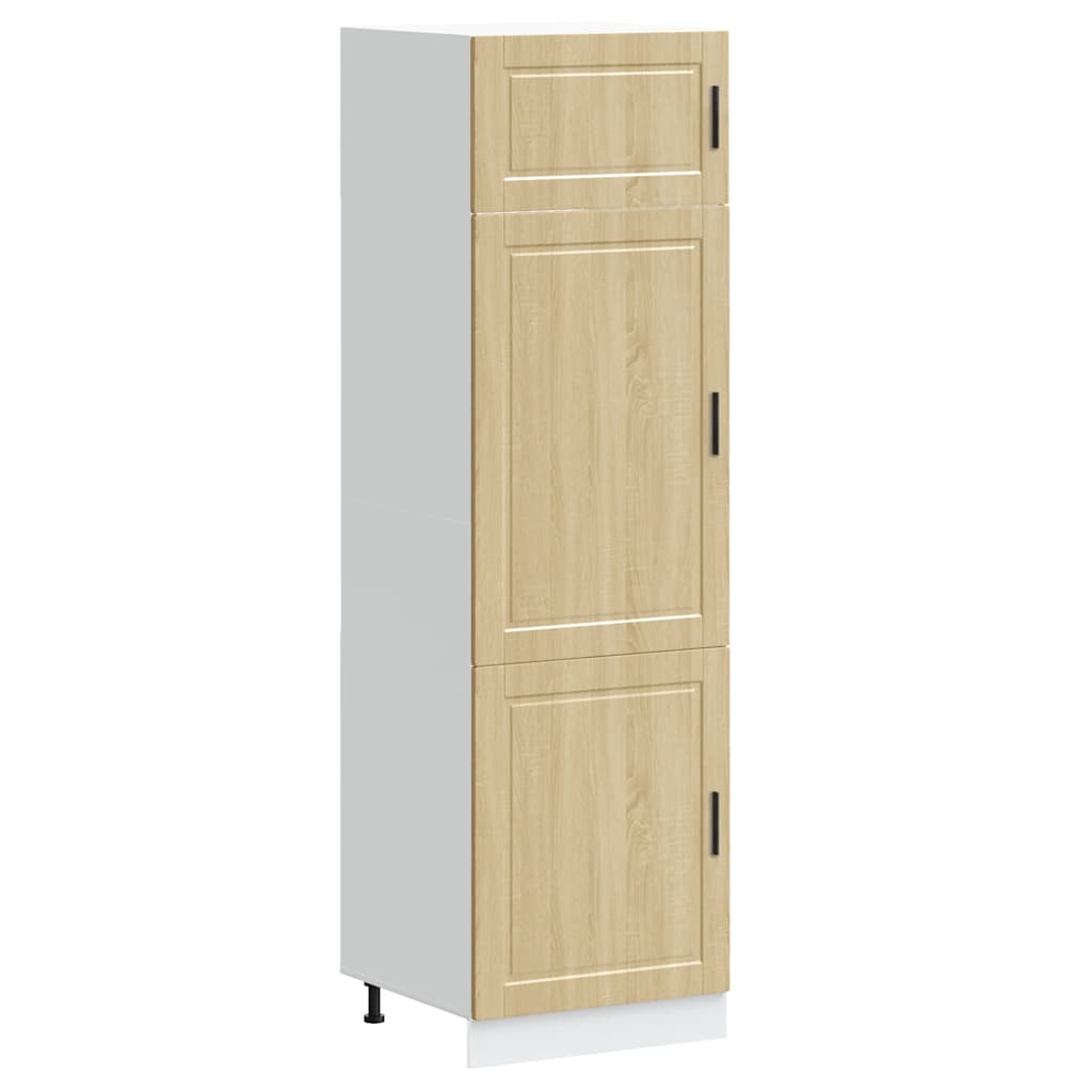 Armoire de cuisine Porto chêne sonoma bois d'ingénierie - XIOS