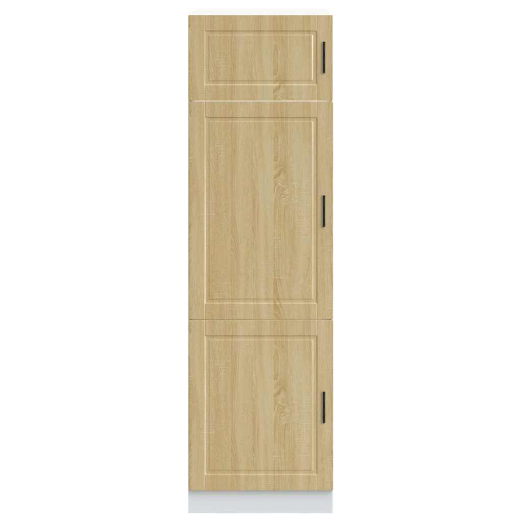 Armoire de cuisine Porto chêne sonoma bois d'ingénierie - XIOS
