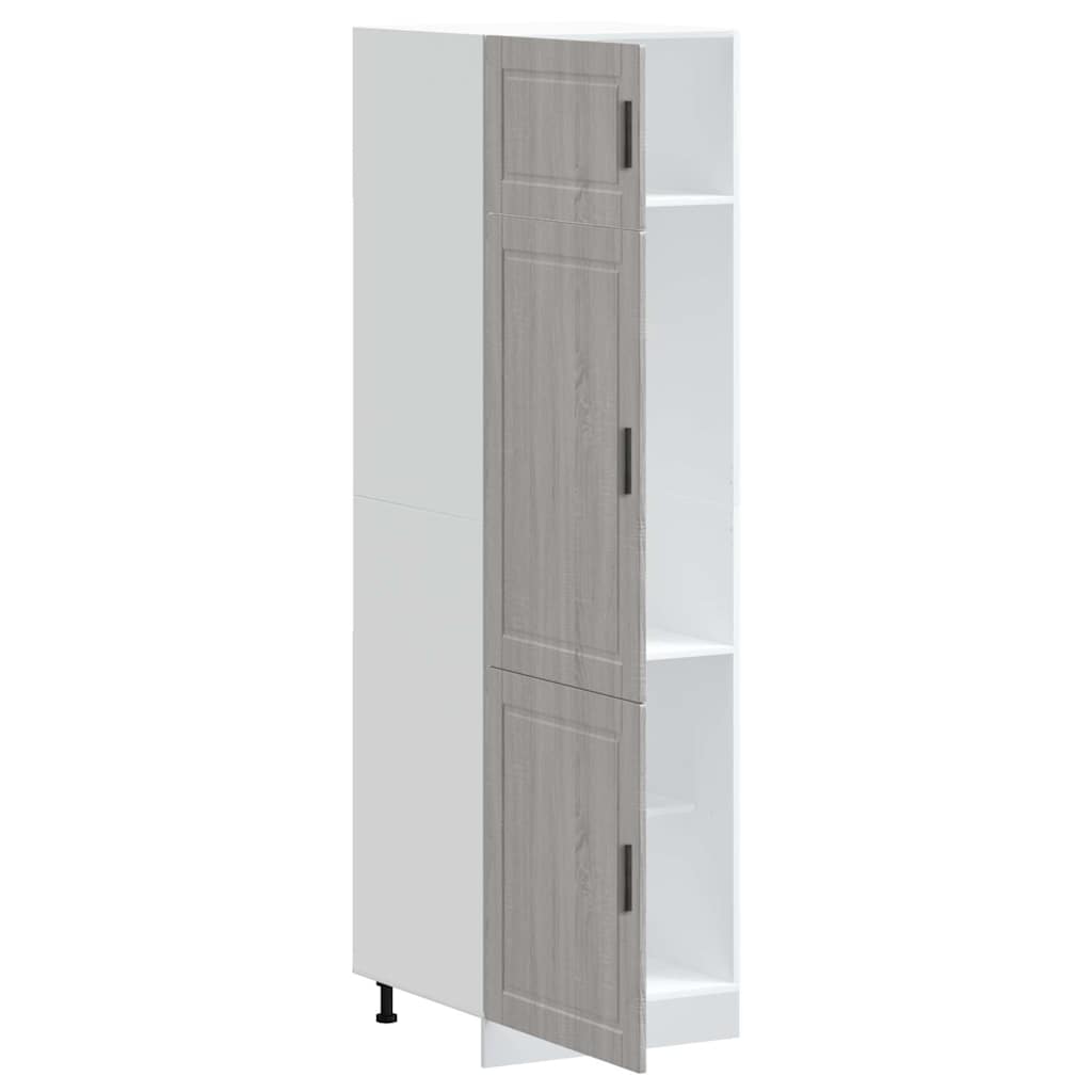 Armoire de cuisine Porto sonoma gris bois d'ingénierie - XIOS