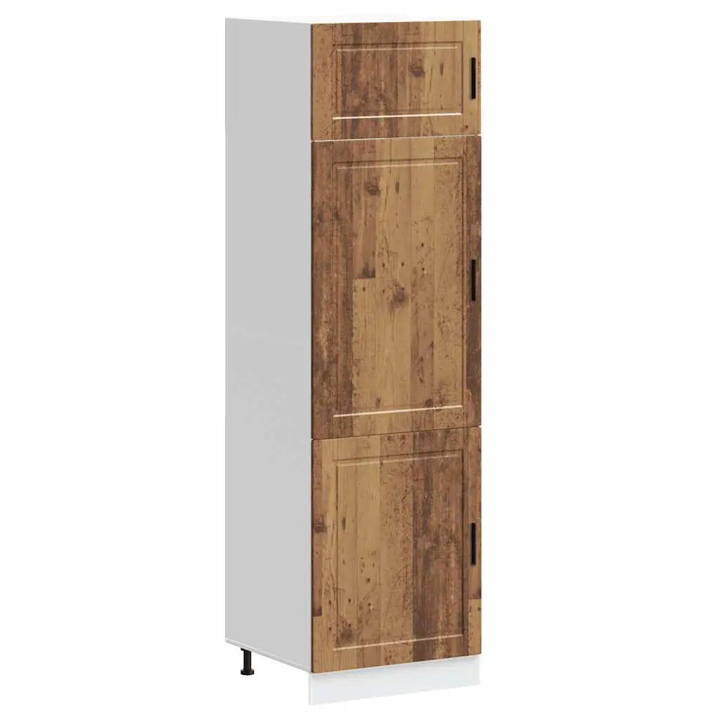 Armoire de cuisine Porto vieux bois bois d’ingénierie - XIOS